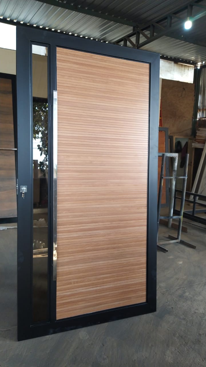 porta de acm instlada