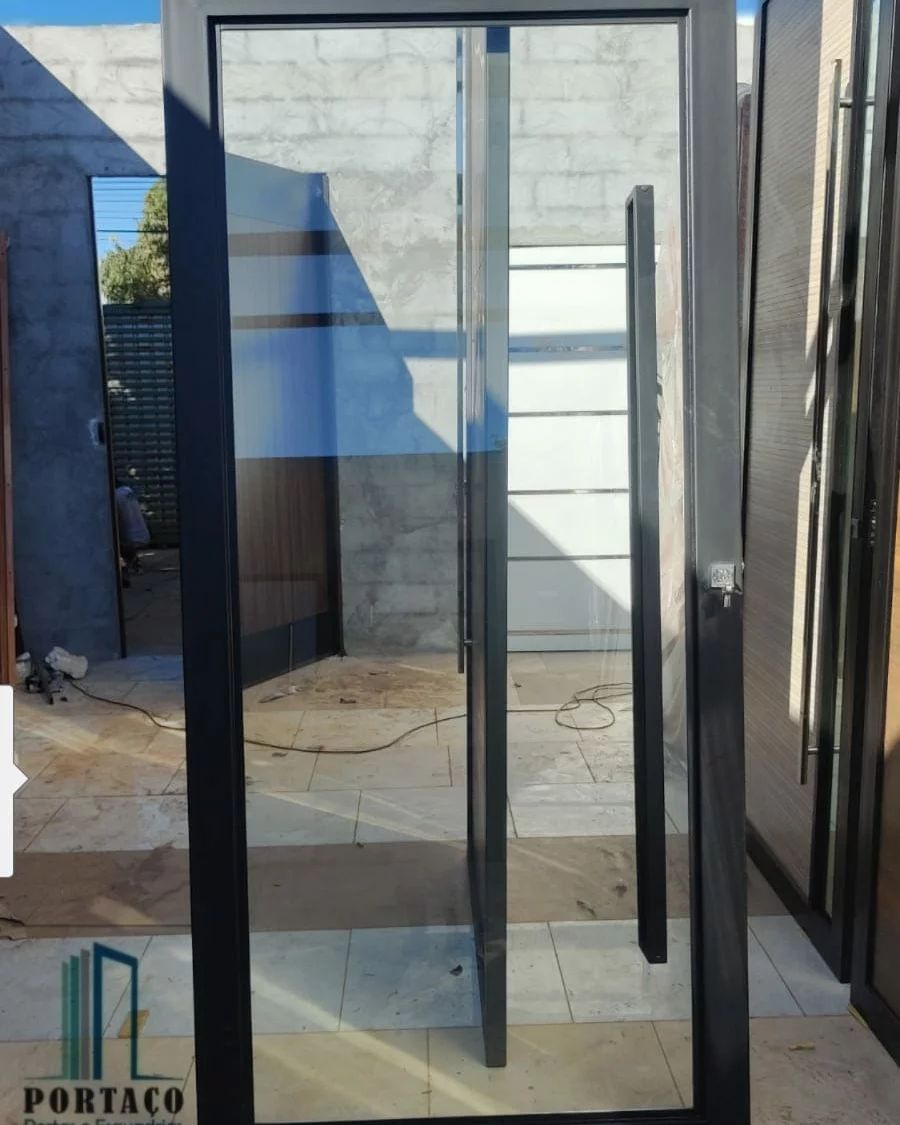 porta de acm instlada